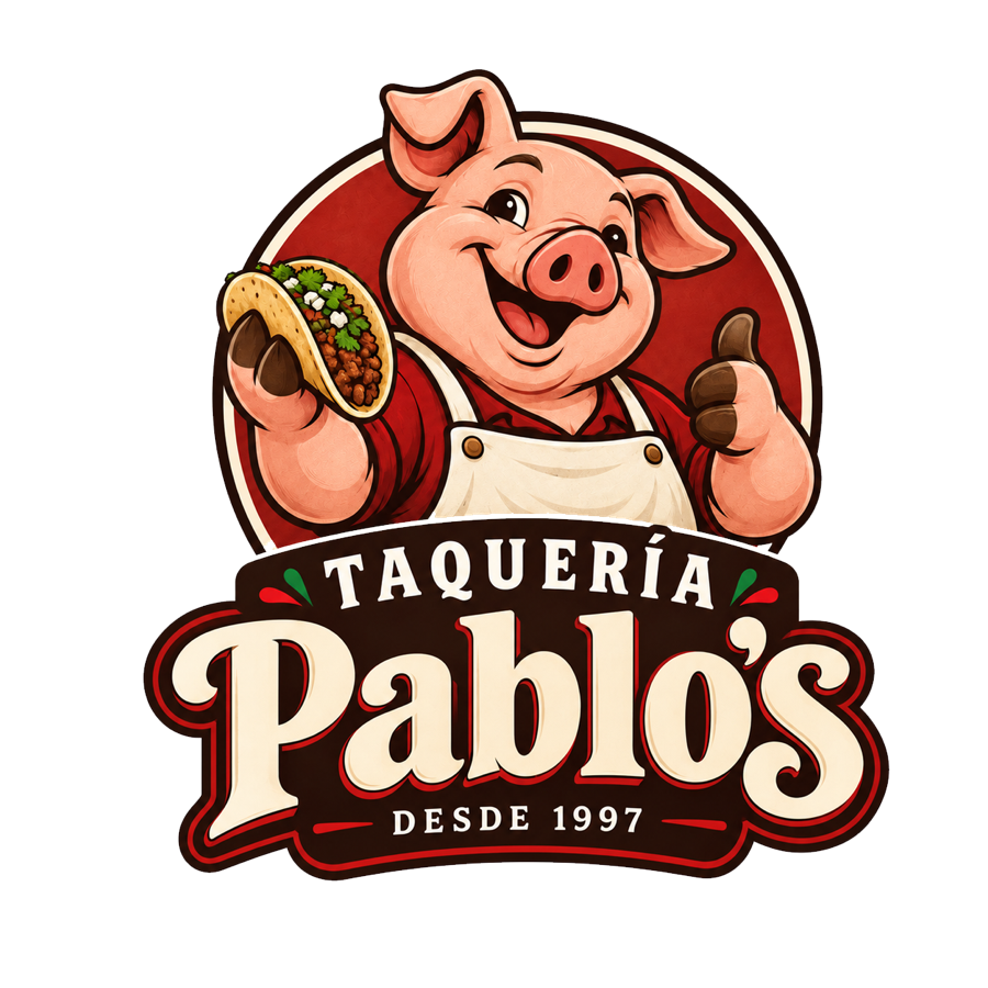 Logotipo oficial de Taquería Pablo’s